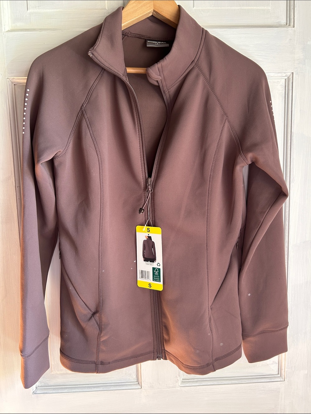 32 Degrees Full-Zip Jacket in Mauve Brown - S